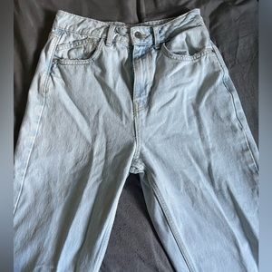 ZARA straight leg mom jeans